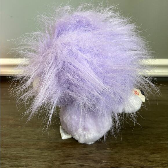 Vintage Embassy International Purple Plush Toy Lion With Swing Tag - Picture 3 of 6